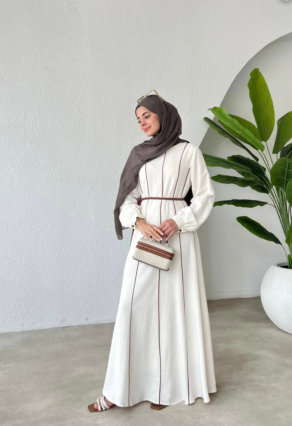 Massimo Premium Linen Dress