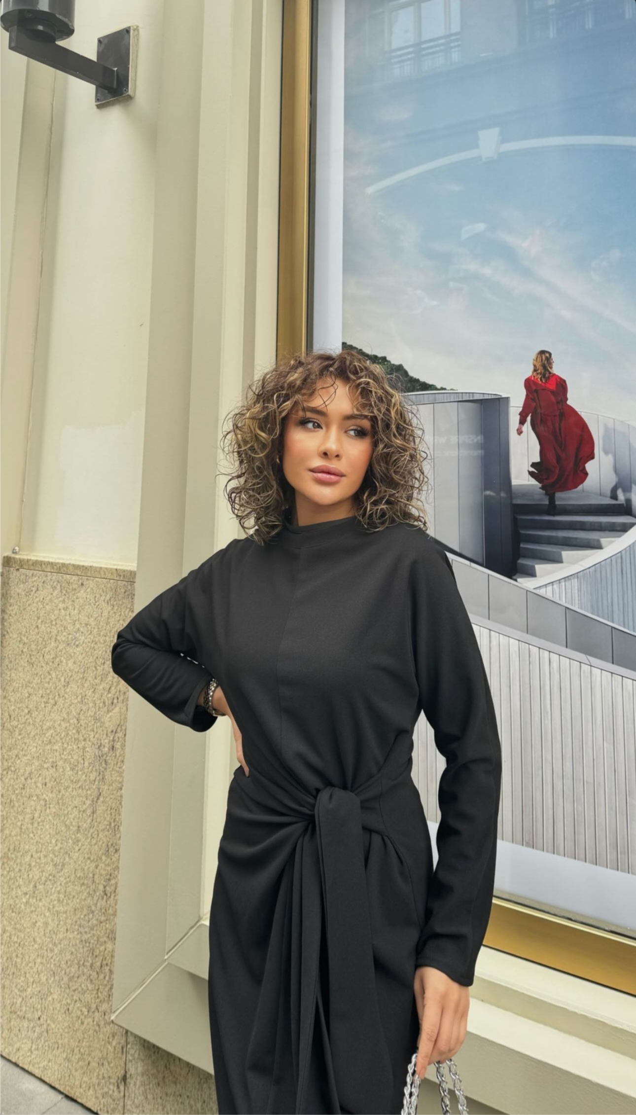 Leyna Kleid Schwarz