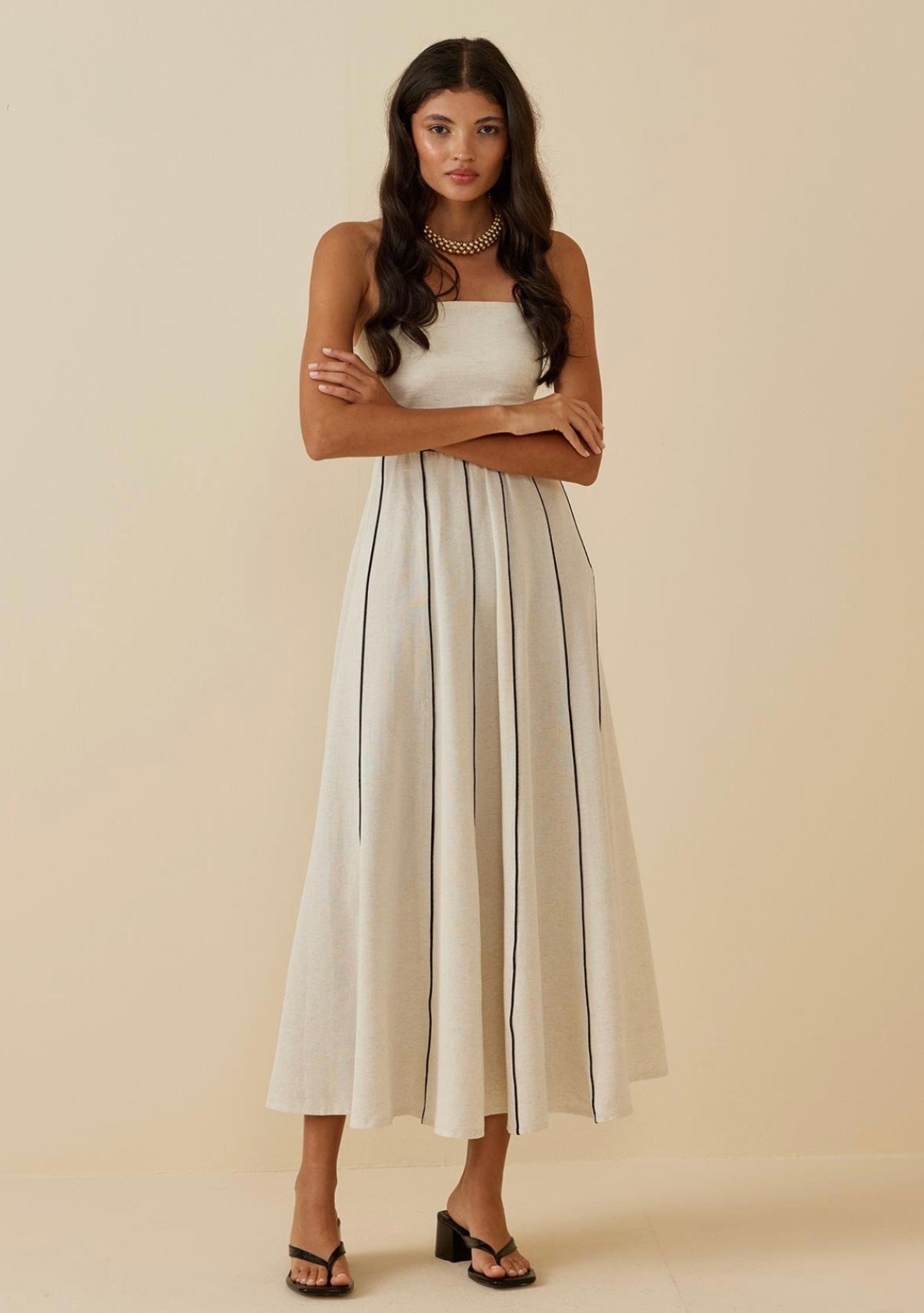 Linnen Maxi Rok