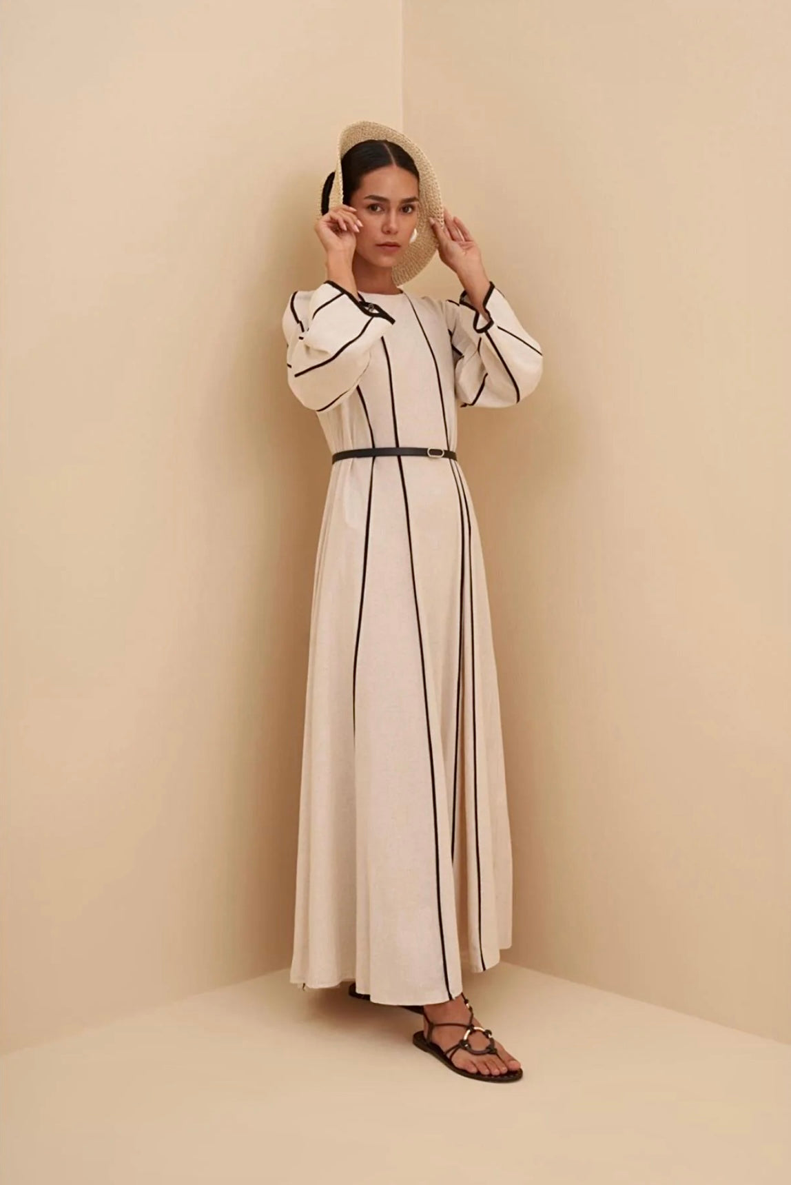 Eclipse Linen Dress