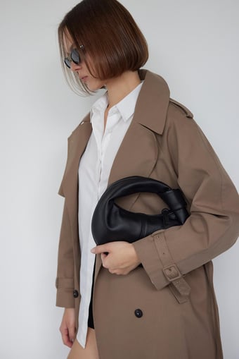 Mini Bowl Bag Black