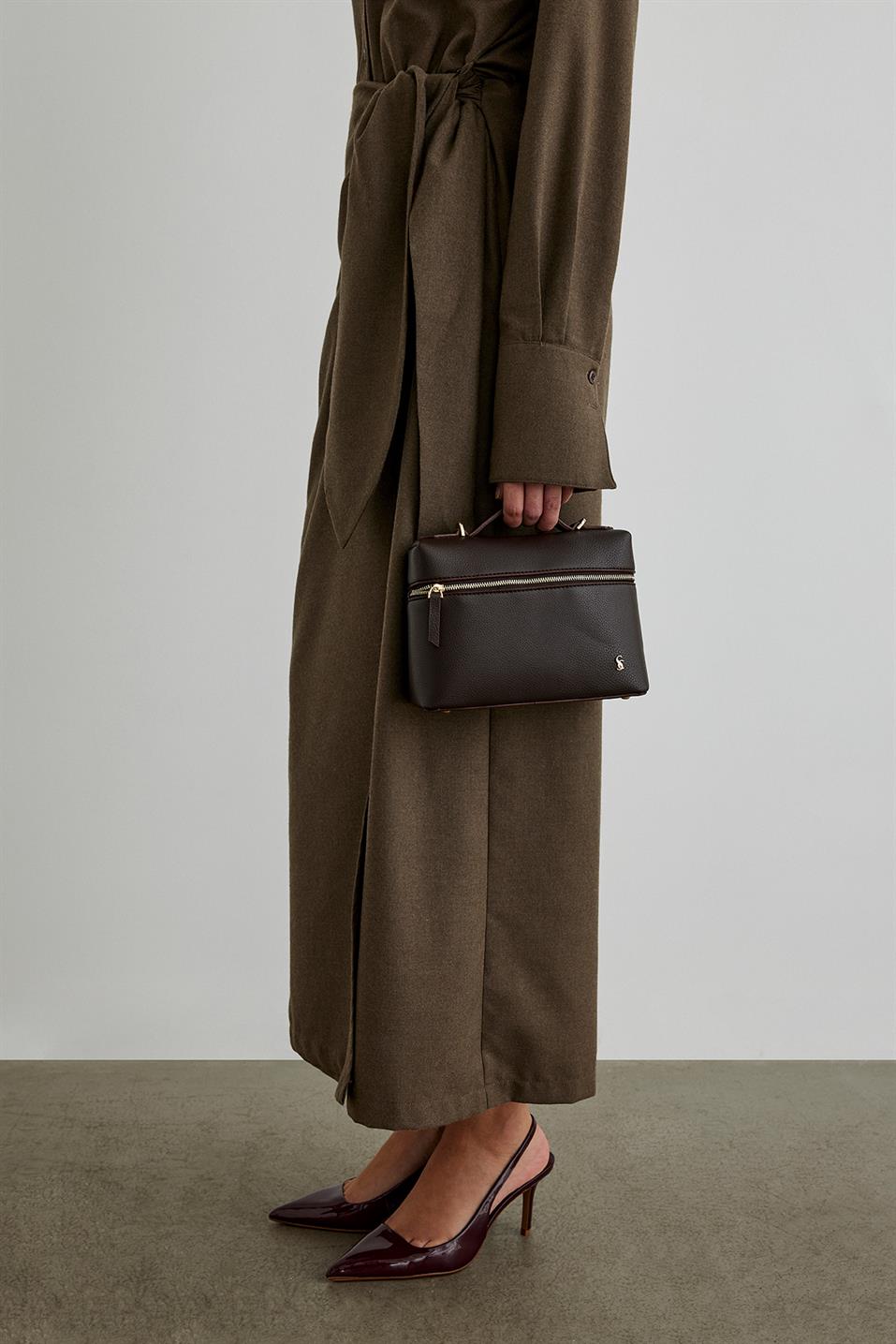 Sallie Bag Dark Brown