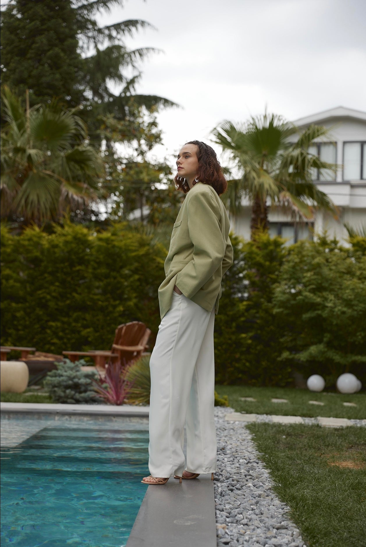 Oversized Linnen Blazer