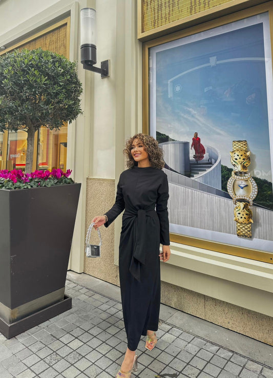 Leyna Kleid Schwarz