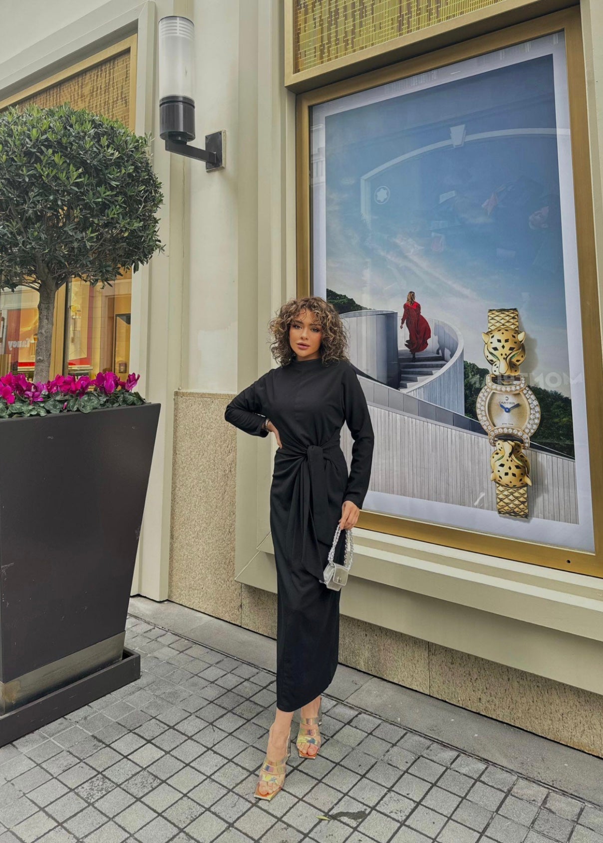 Leyna Dress Black