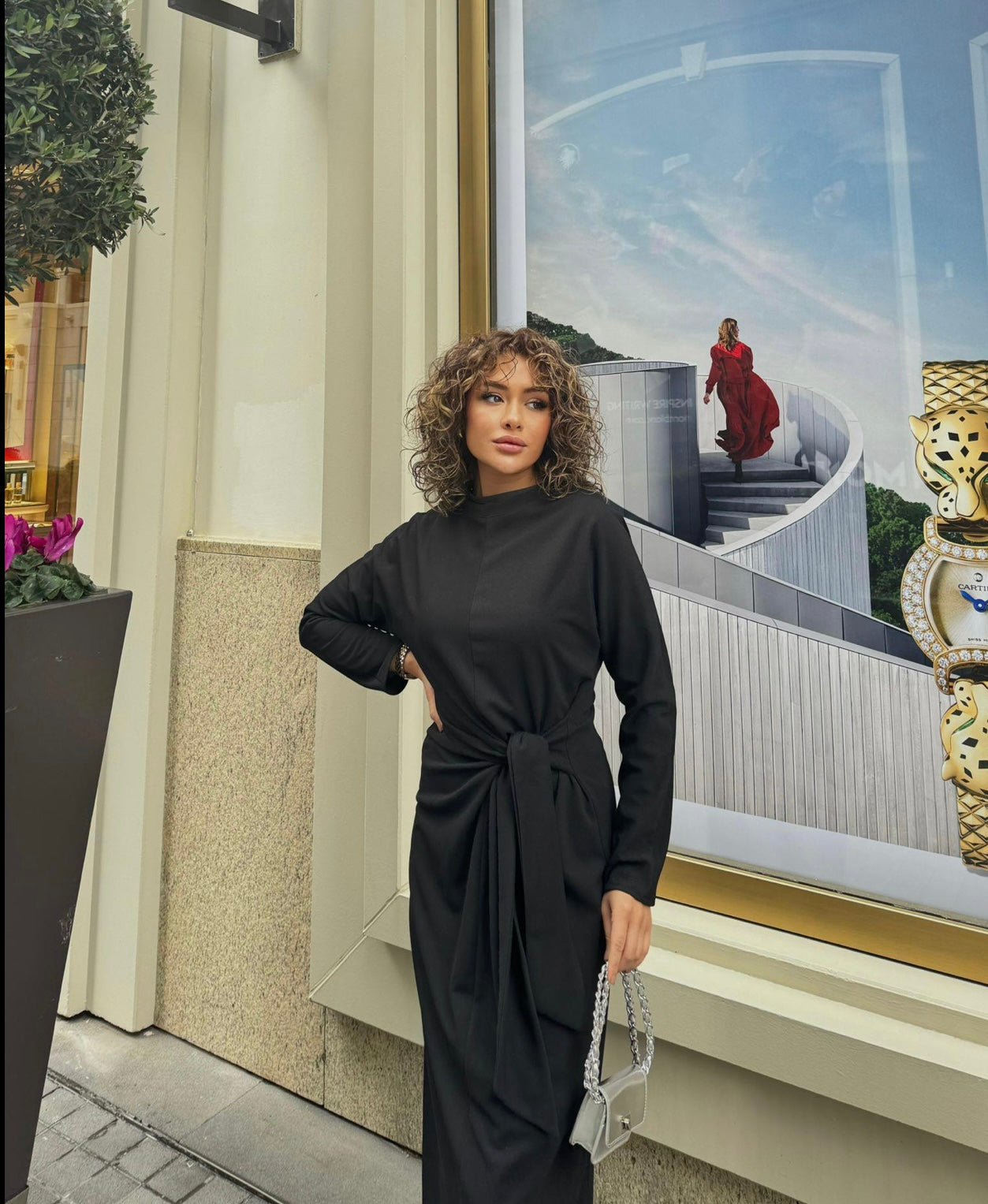 Leyna Dress Black