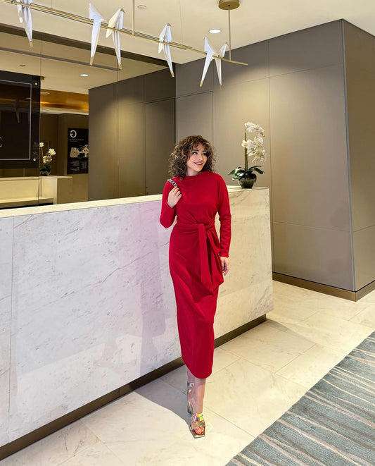 Leyna Kleid Rot
