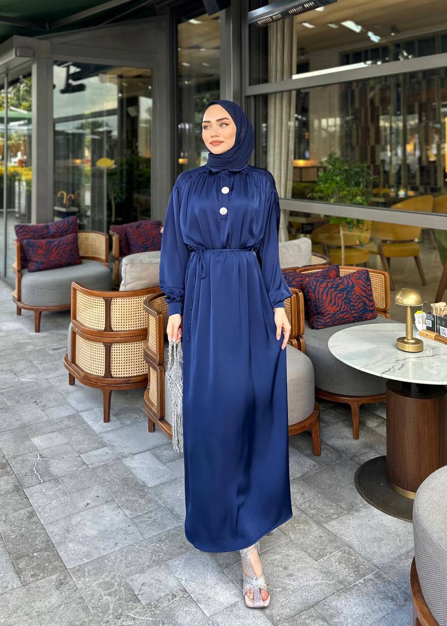 Megan Satin Dress